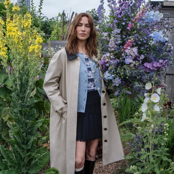Alexa Chung Barbour Rain Hats Barbour Alexa Chung Trench Coat